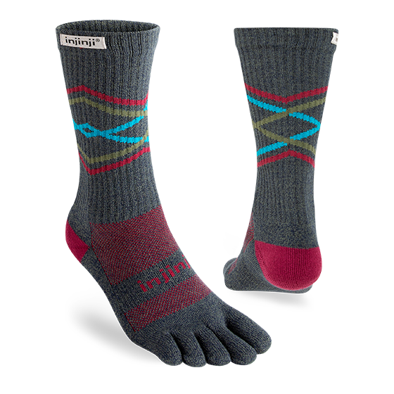 Injinji Trail Midweight Crew Peak