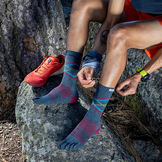 Injinji Trail Midweight Crew Peak