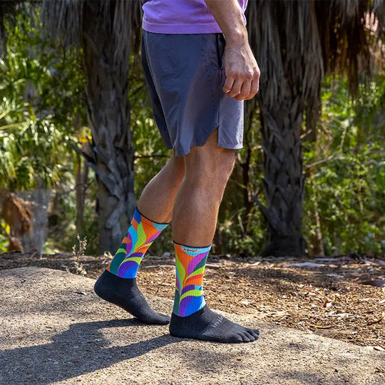 Injinji Spectrum Trail Midweight Crew Verdure
