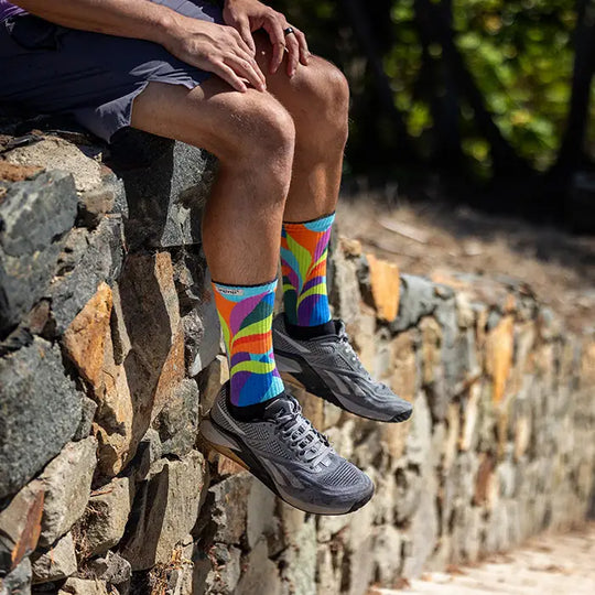 Injinji Spectrum Trail Midweight Crew Verdure