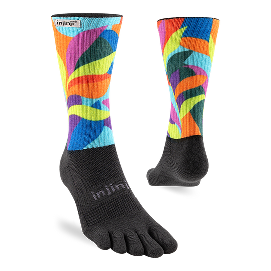 Injinji Spectrum Trail Midweight Crew Verdure