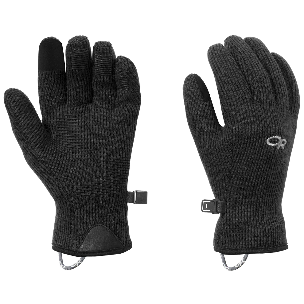Outdoor Research Wmn Flurry Sensor Gloves Solid Black
