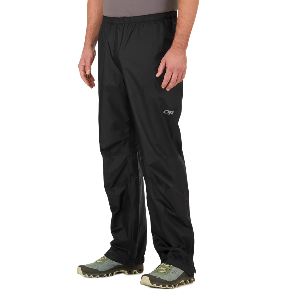 Outdoor Research Mens Helium Rain Pants Regular Black
