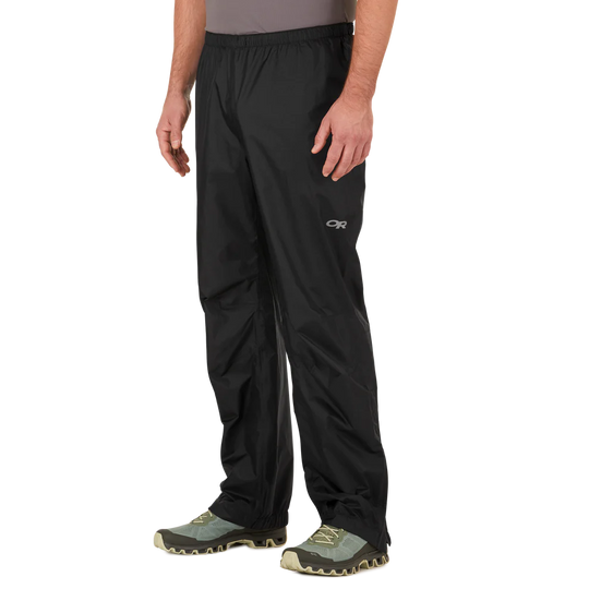 Outdoor Research Mens Helium Rain Pants Regular Black