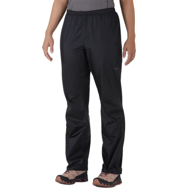 Outdoor Research Womens Helium Rain Pants Black