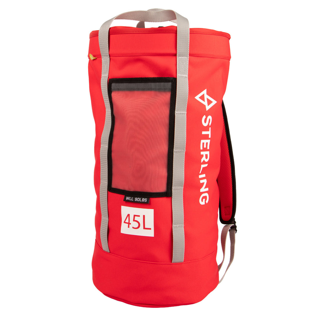 Sterling Carrier Rope Bag 45L Red