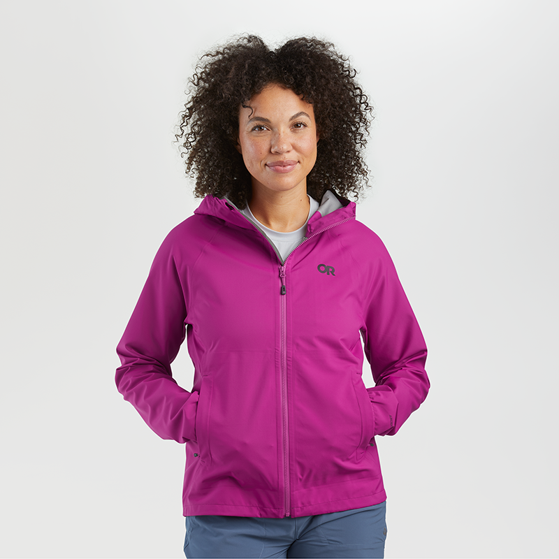 Outdoor Research Womens Motive AscentShell Jacket Fuchsia