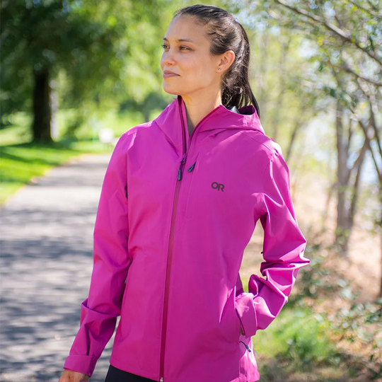 Outdoor Research Womens Motive AscentShell Jacket Fuchsia