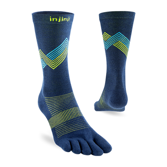 Injinji Run Lightweight Crew Glow