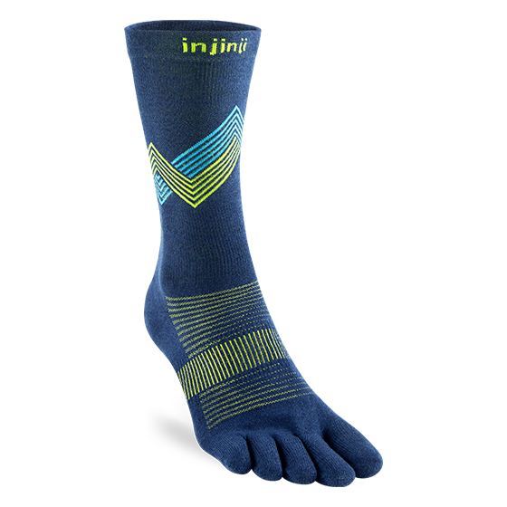 Injinji Run Lightweight Crew Glow