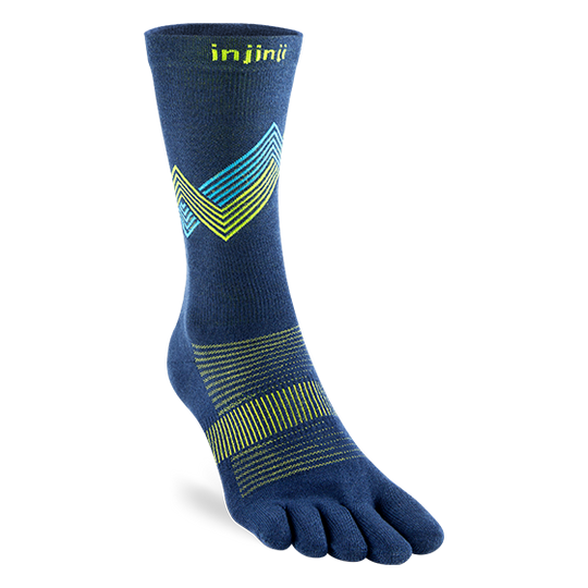 Injinji Run Lightweight Crew Glow