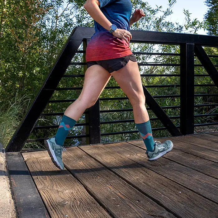 Injinji Run Lightweight Crew Lagoon