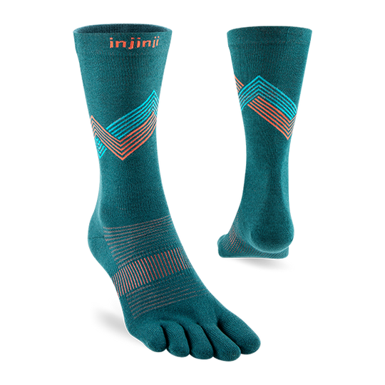 Injinji Run Lightweight Crew Lagoon