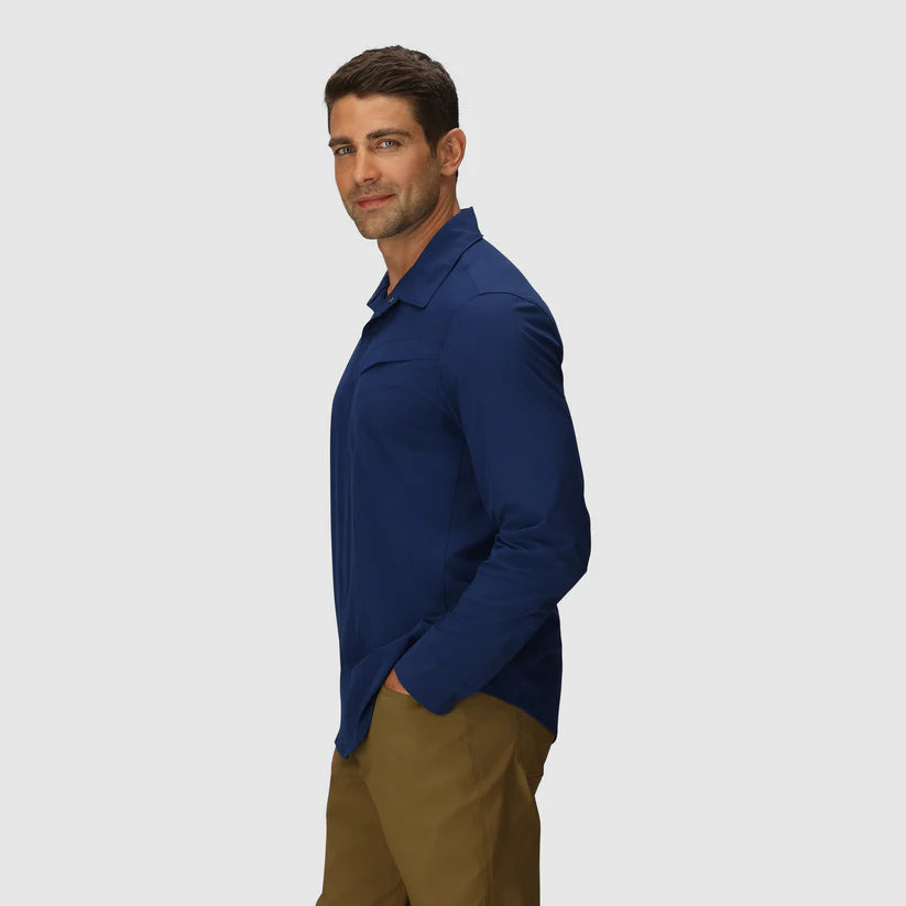 Outdoor Research Mens Astroman Long Sleeve Sun Shirt Cenote