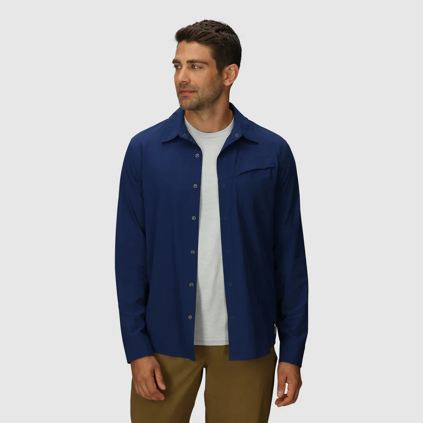 Outdoor Research Mens Astroman Long Sleeve Sun Shirt Cenote