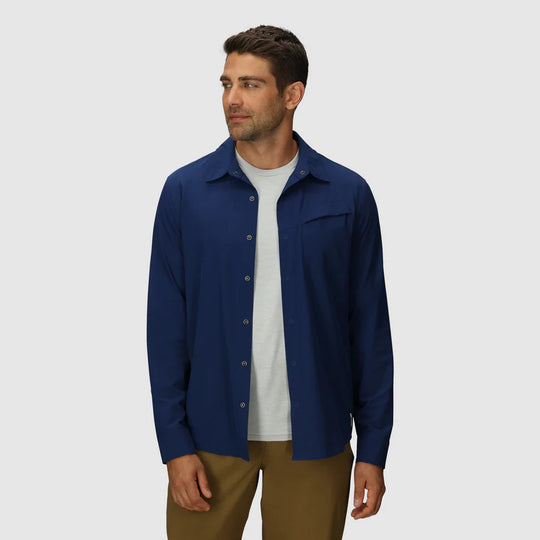 Outdoor Research Mens Astroman Long Sleeve Sun Shirt Cenote