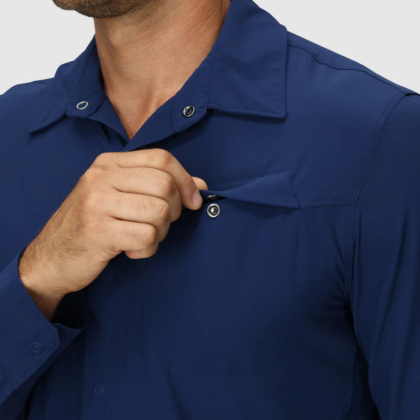 Outdoor Research Mens Astroman Long Sleeve Sun Shirt Cenote