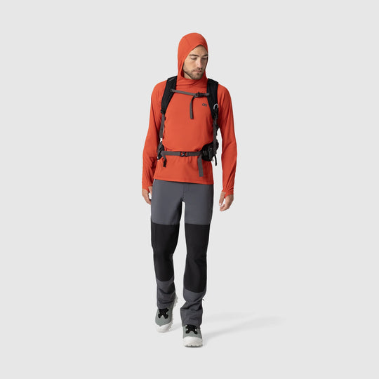 Outdoor Research Mens Echo Hoodie Cardinal