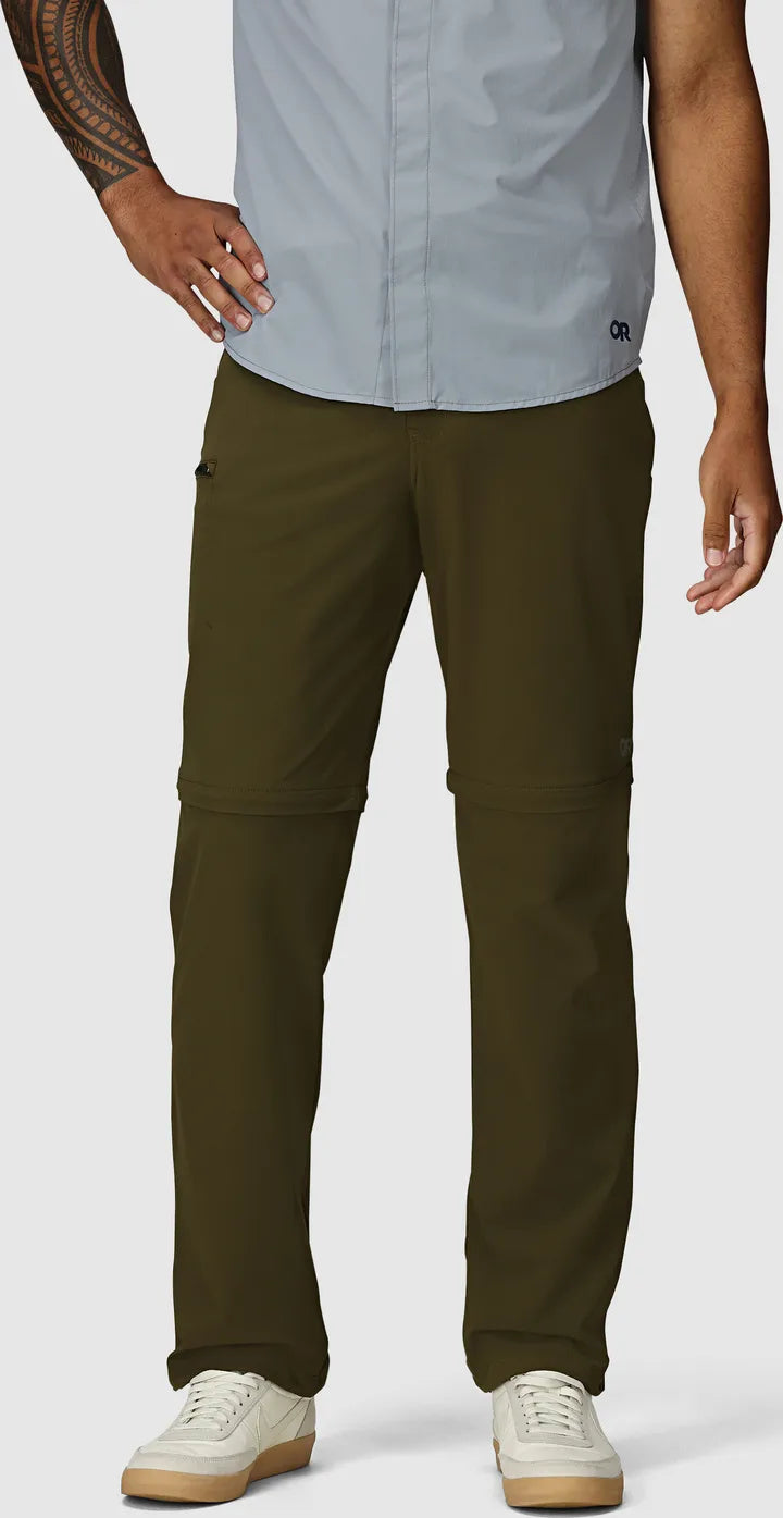 Outdoor Research Mens Ferrosi Convert Pants-32 Inseam Dark Olive