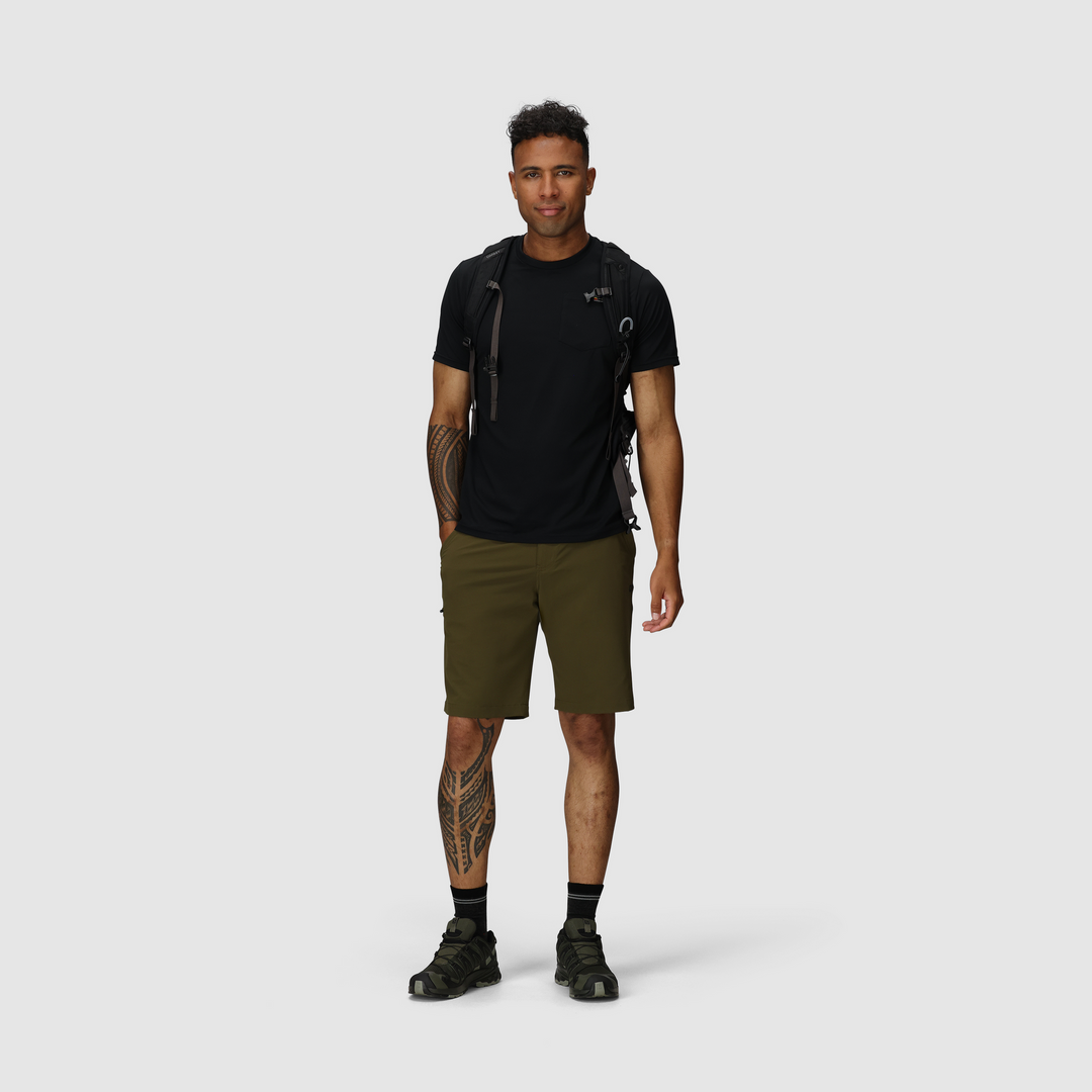 Outdoor Research Men Ferrosi Shorts - 10 Inseam Dark Olive