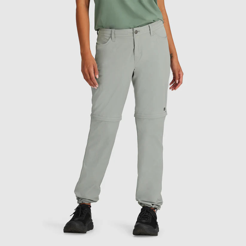 OUTDOOR RESEARCH Womens Ferrosi Convert Pants-Regular Light Pewter