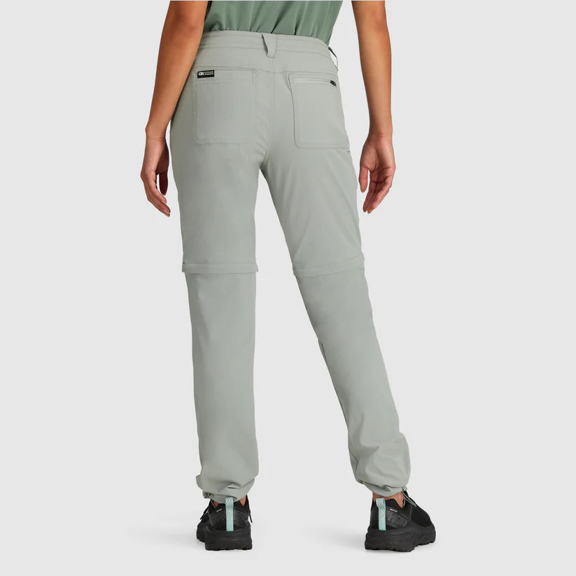 OUTDOOR RESEARCH Womens Ferrosi Convert Pants-Regular Light Pewter