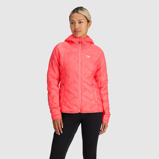 Outdoor Research Womens SuperStrand LT Hoodie Azalea