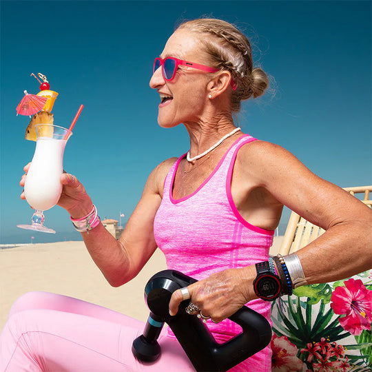 Goodr OGs Sunglasses Flamingos on a Booze Cruise