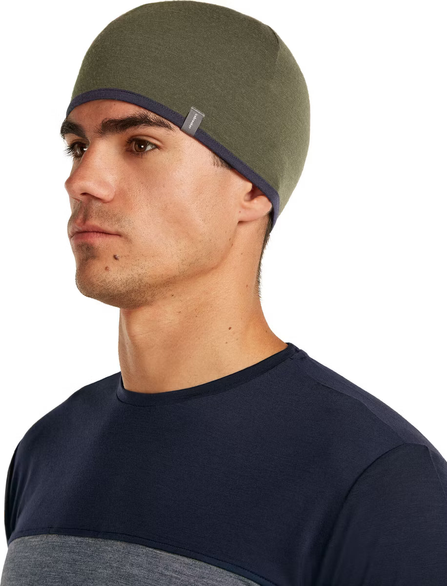 Icebreaker Merino 200 Oasis Reversible Beanie Dk Loden/Midnight Navy