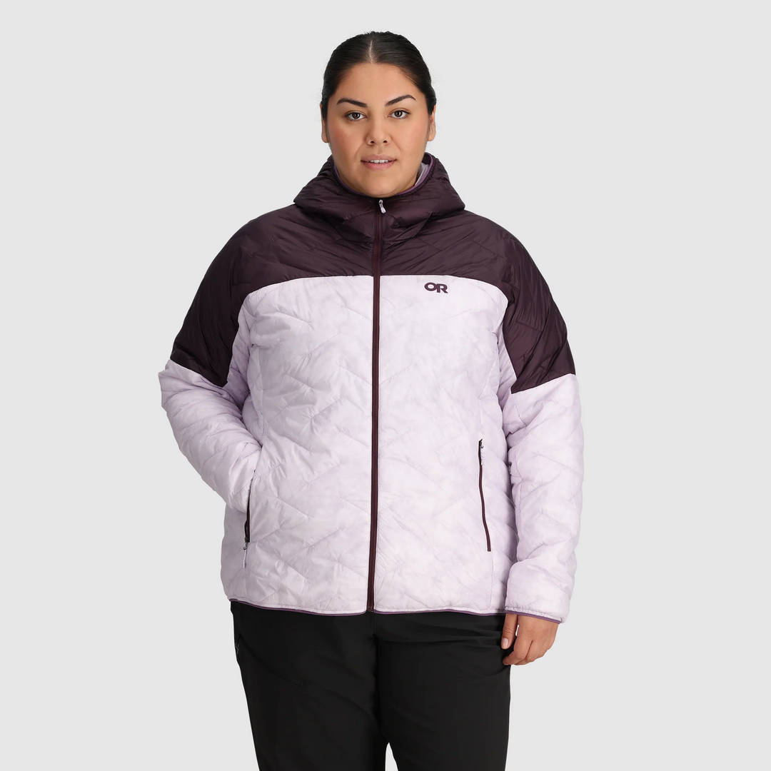 Outdoor Research Women SuperStrand LT Hoodie Stardust/Amethyst