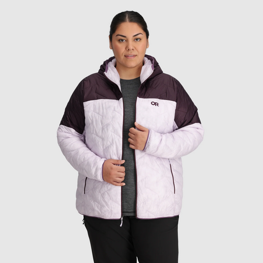 Outdoor Research Women SuperStrand LT Hoodie Stardust/Amethyst