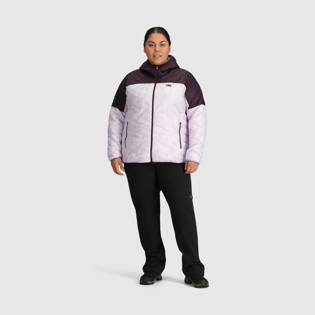 Outdoor Research Women SuperStrand LT Hoodie Stardust/Amethyst