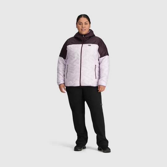 Outdoor Research Women SuperStrand LT Hoodie Stardust/Amethyst