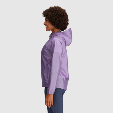 OUTDOOR RESEARCH WOMEN Helium Rain Jacket Lavender