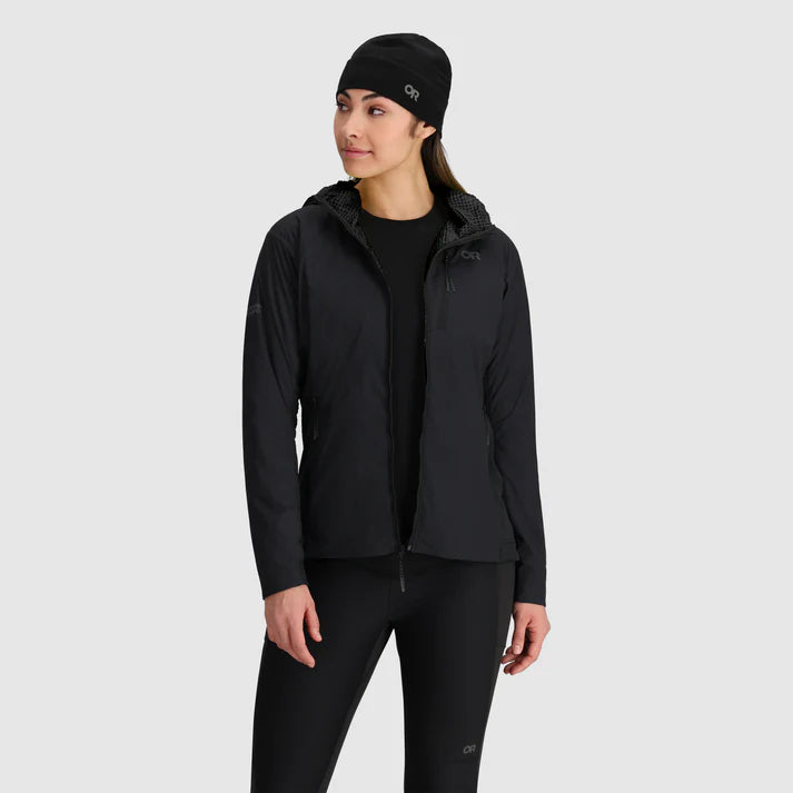 Outdoor Research Women's Deviator Hoodie Solid Black – Summit Gear