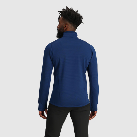 Outdoor Research Men Vigor Grid Fleece Half Zip Cenote