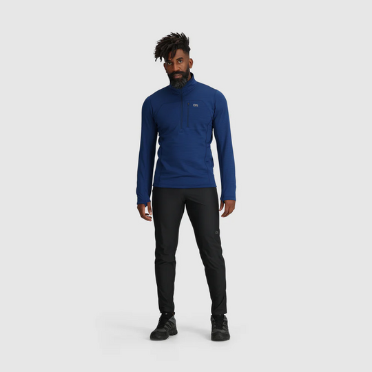 Outdoor Research Men Vigor Grid Fleece Half Zip Cenote