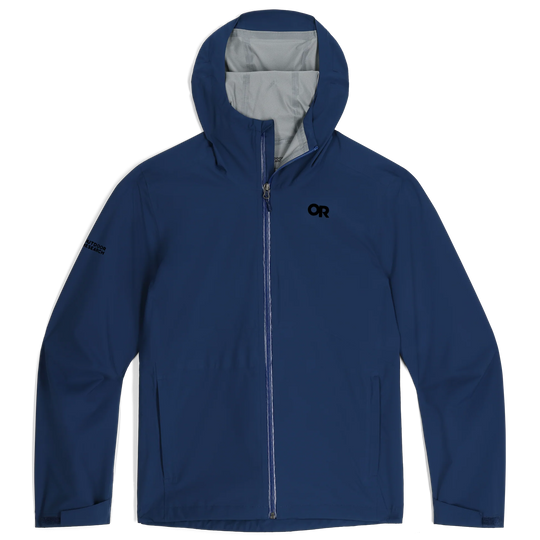 Outdoor Research Mens Stratoburst Stretch Rain Jacket Cenote