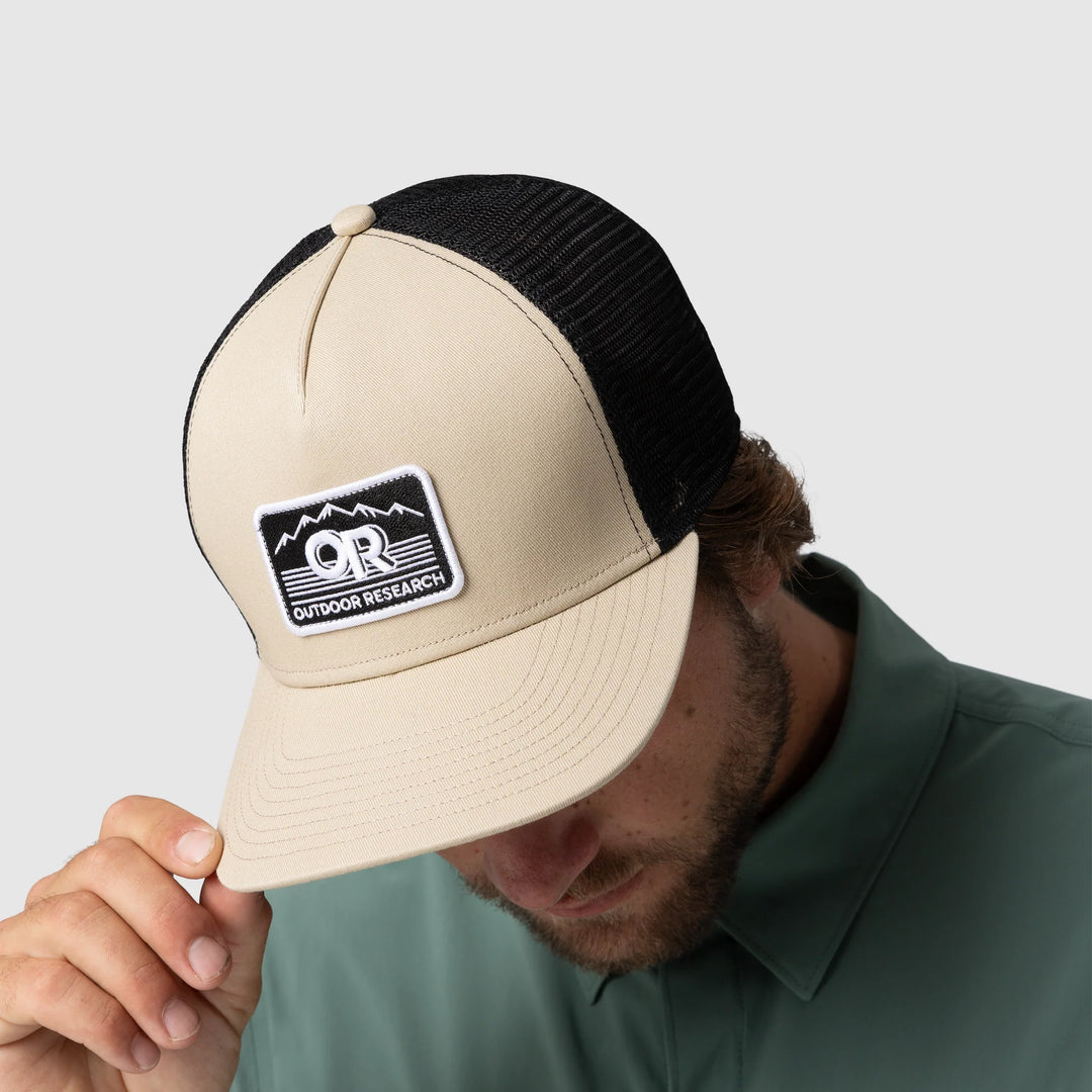 Outdoor Research Advocate Trucker Hi Pro Cap Pro Khaki