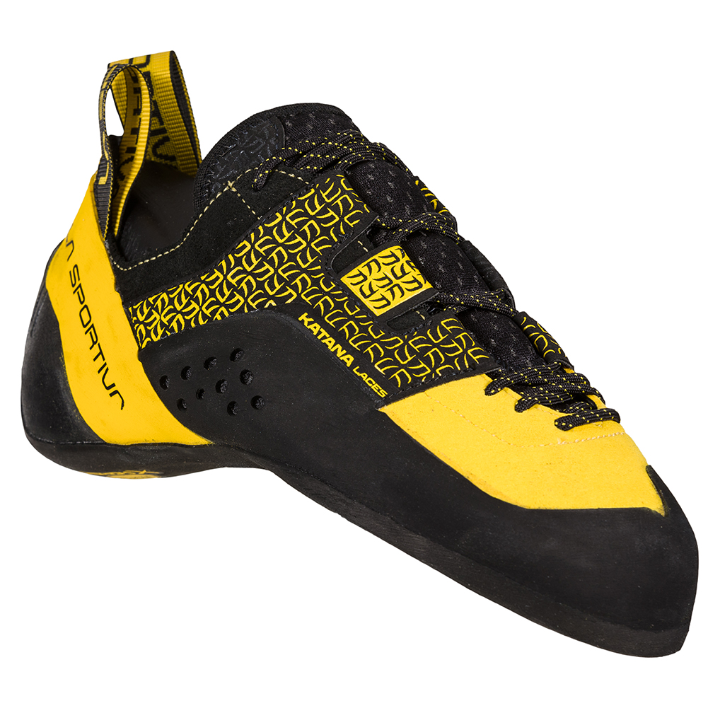 La Sportiva Katana Laces Yellow/Black Climbing Shoe