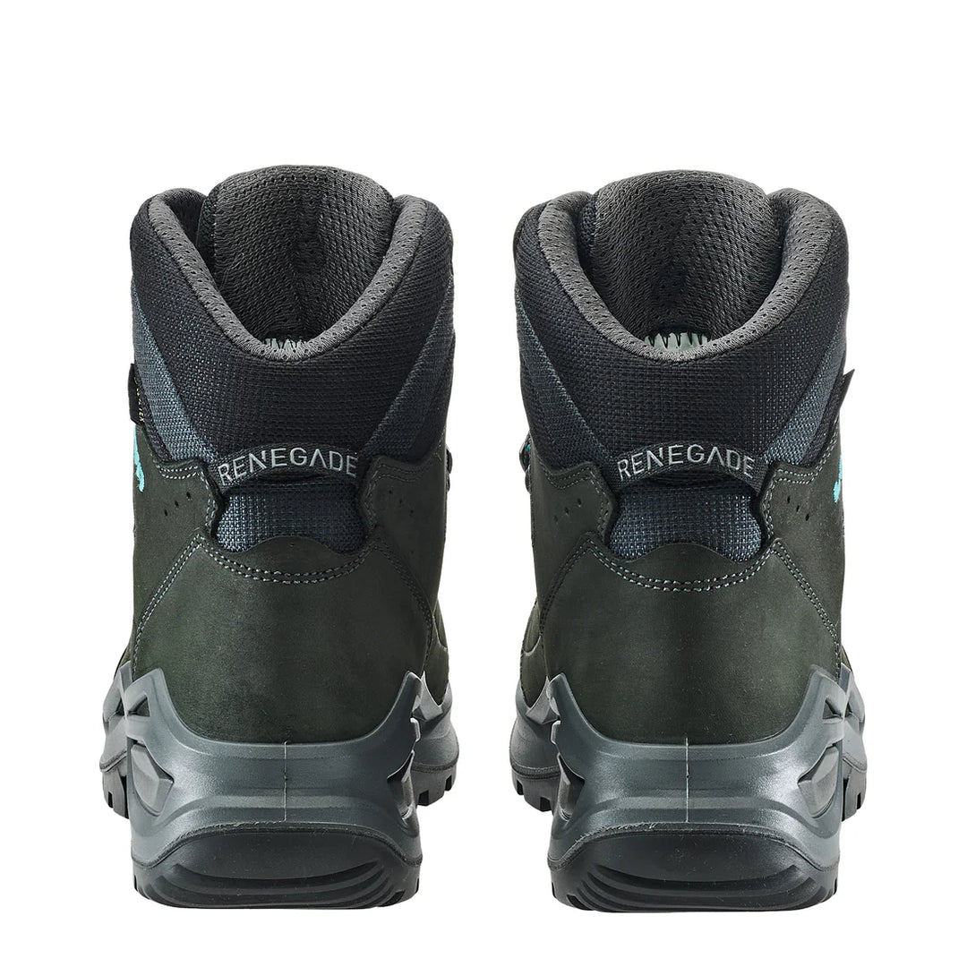 Lowa Renegade Evo Mid Womens Asphalt Turquoise