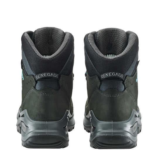 Lowa Renegade Evo Mid Womens Asphalt Turquoise