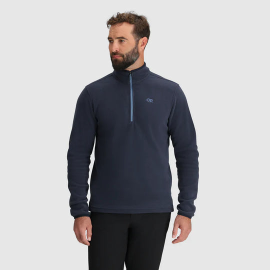 Outdoor Research Mens OR Polartec® 100 Quarter Zip Dark Navy