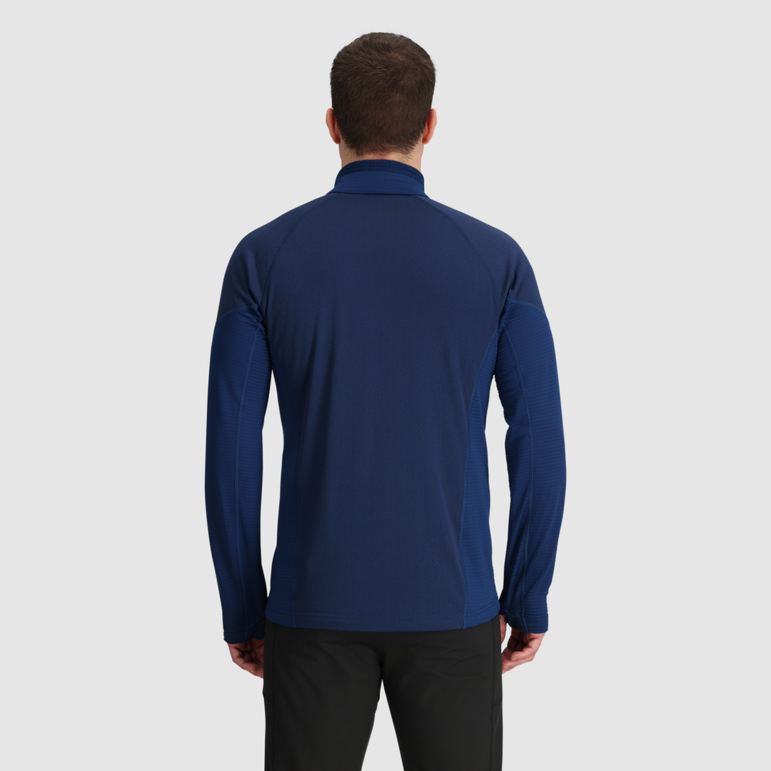 Outdoor Research Mens Deviator Fleece Half Zip Cenote