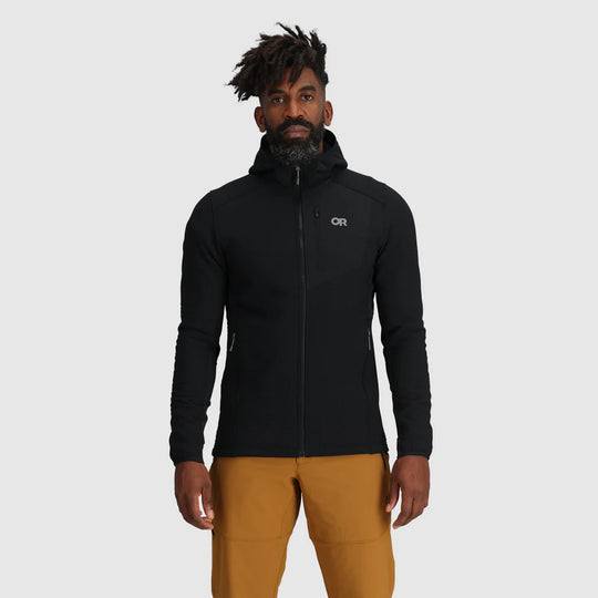 Outdoor Research Men Vigor Plus Fleece Hoodie Black