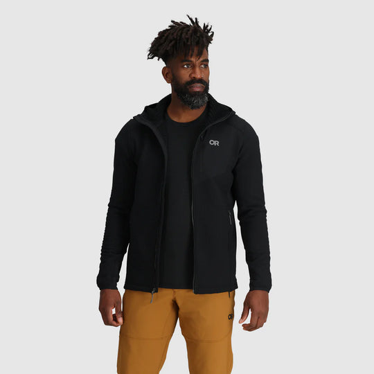 Outdoor Research Men Vigor Plus Fleece Hoodie Black