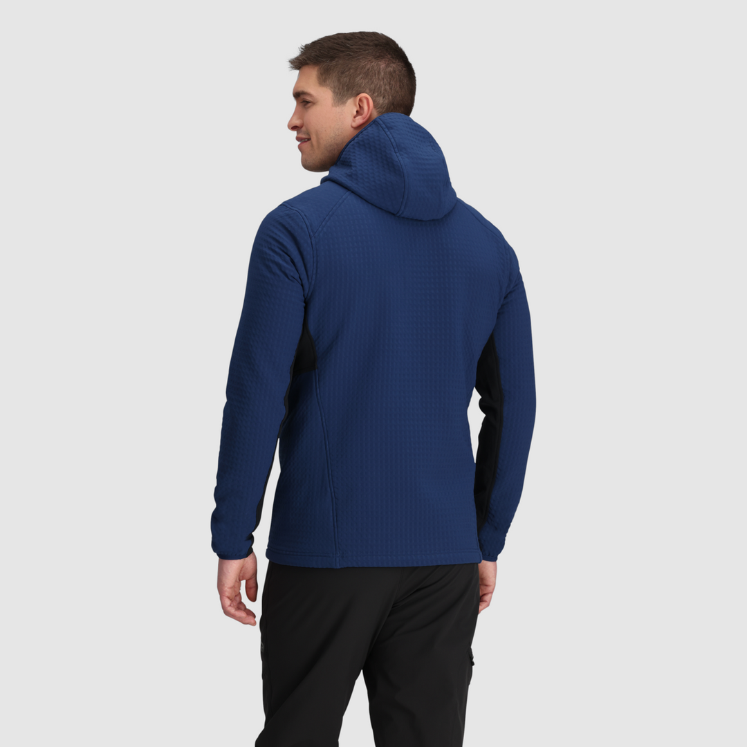 Outdoor Research Mens Vigor Plus Fleece Hoodie Cenote/Black