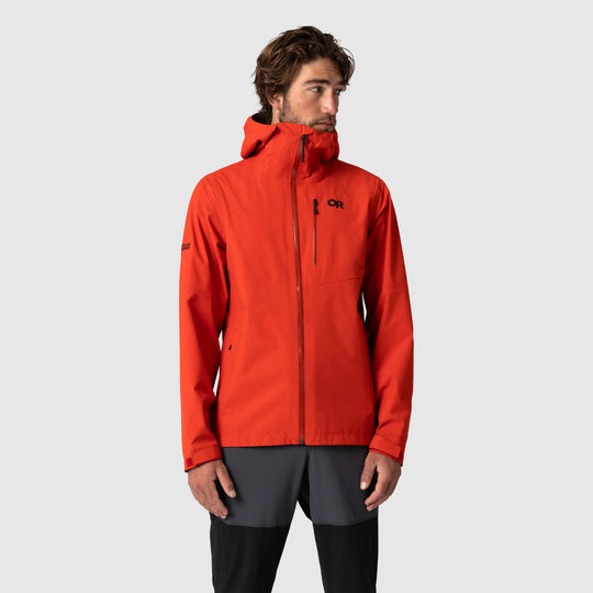 Outdoor Research Mens Foray 3L Jacket Cardinal