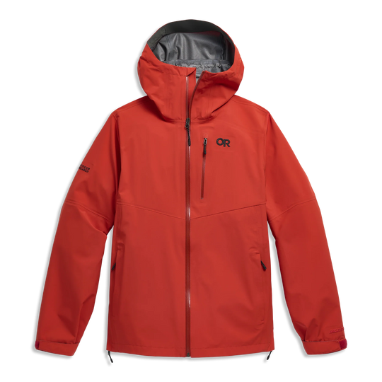 Outdoor Research Mens Foray 3L Jacket Cardinal