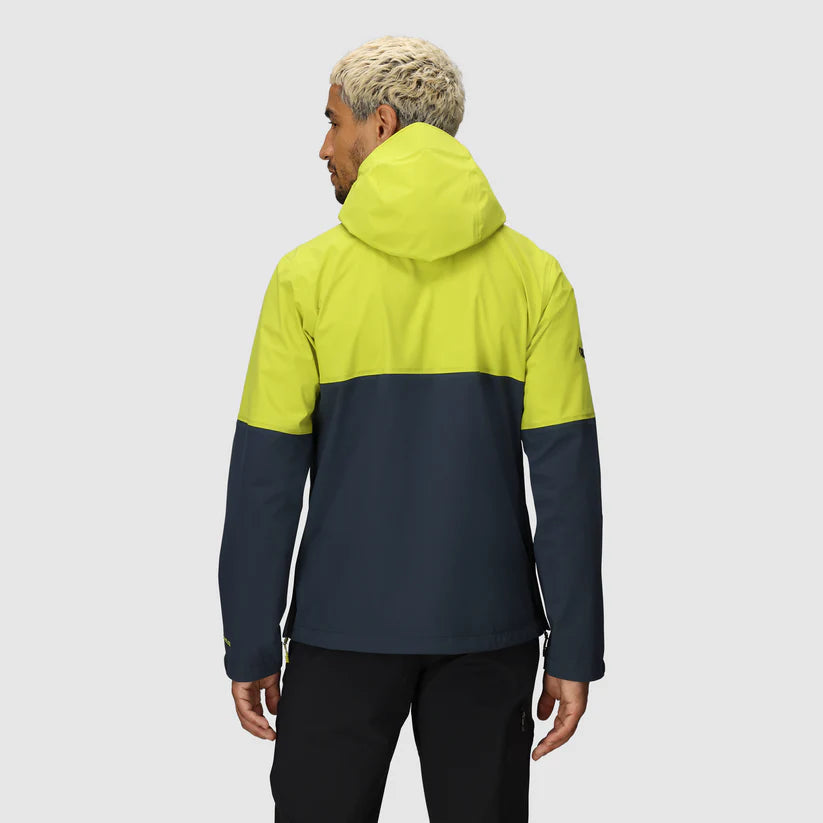 Outdoor Research Mens Foray 3L Jacket Viper/Atlantic